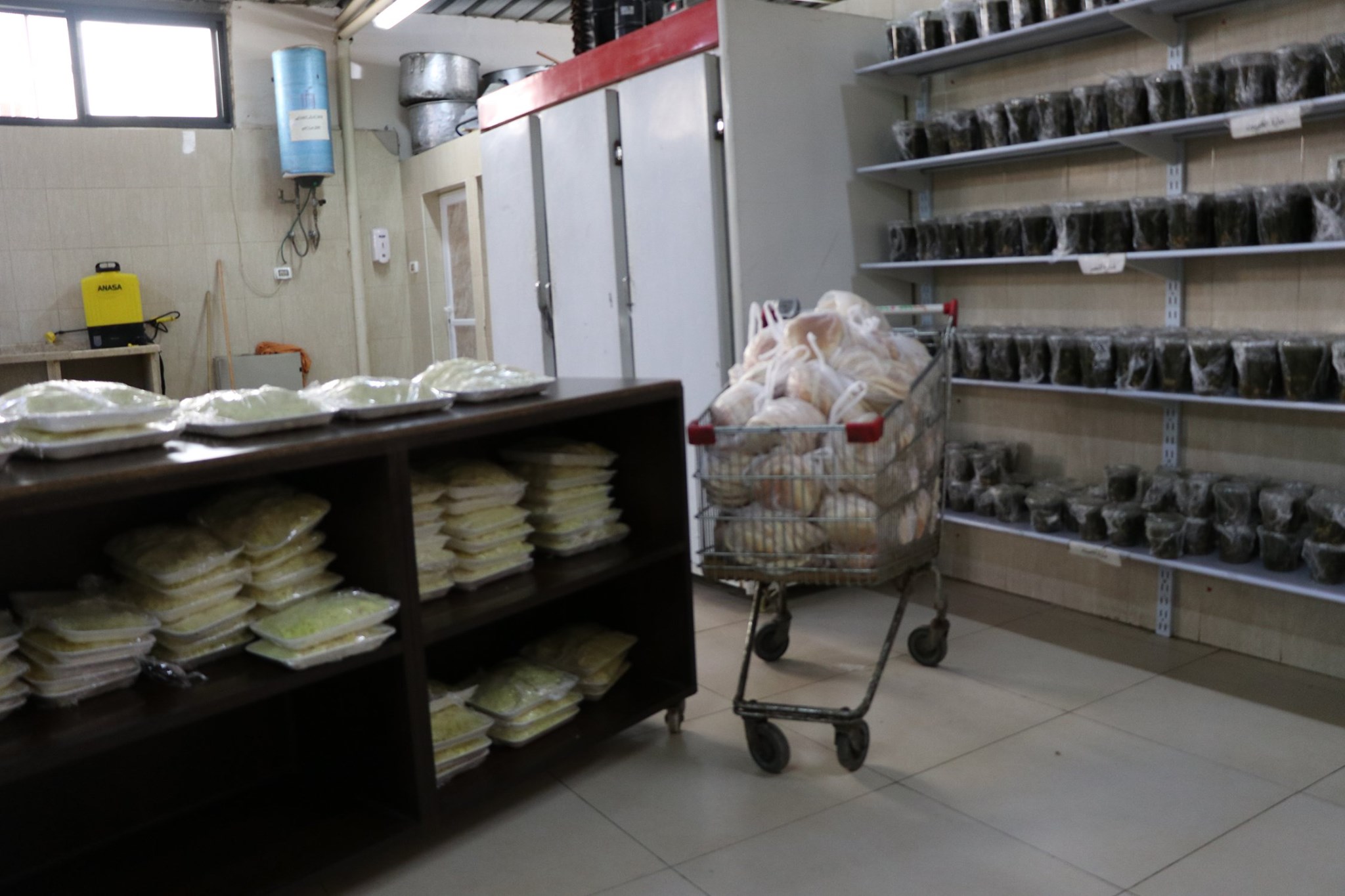 Photos of the Continuation of Work of Mabarret Al-Khair Kitchen
