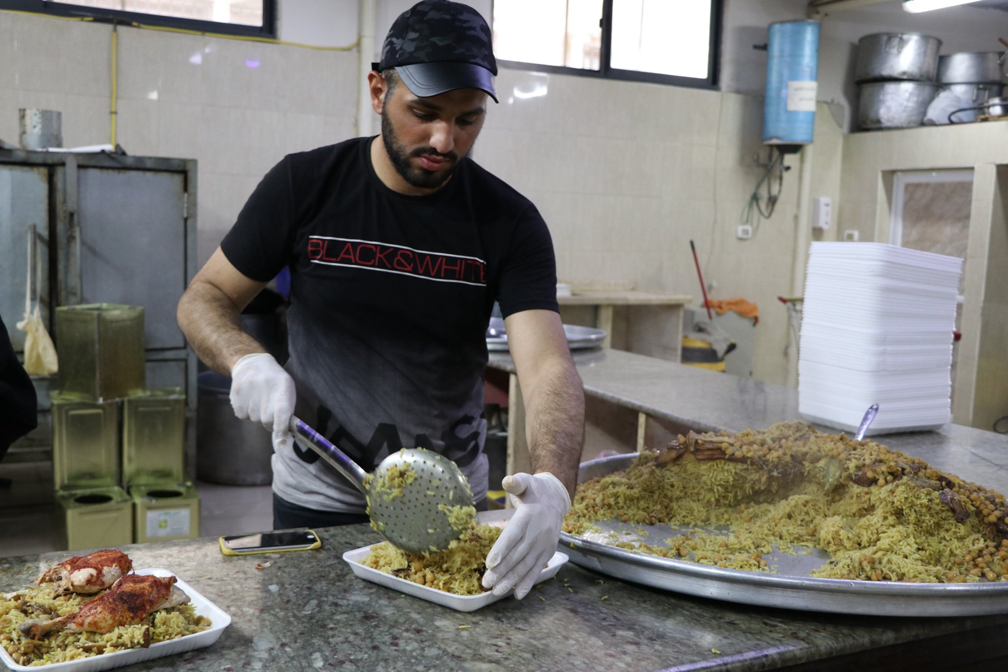 Continuation of Work in Mabarret Al-Khair Kitchen 